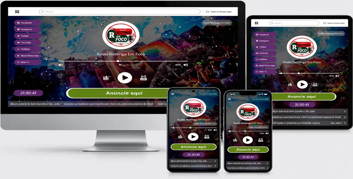 Aplicativo Radio Sistema PWA